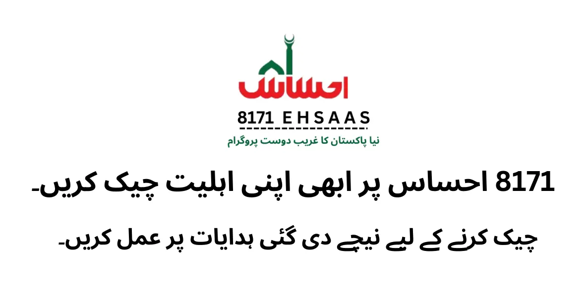 8171 Ehsaas Program